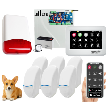 ZESTAW ALARMOWY ROPAM NeoLTE-IP-PS-SET 6x BINGO Plus TPR-4WS-P POWIADOMIENIE GSM